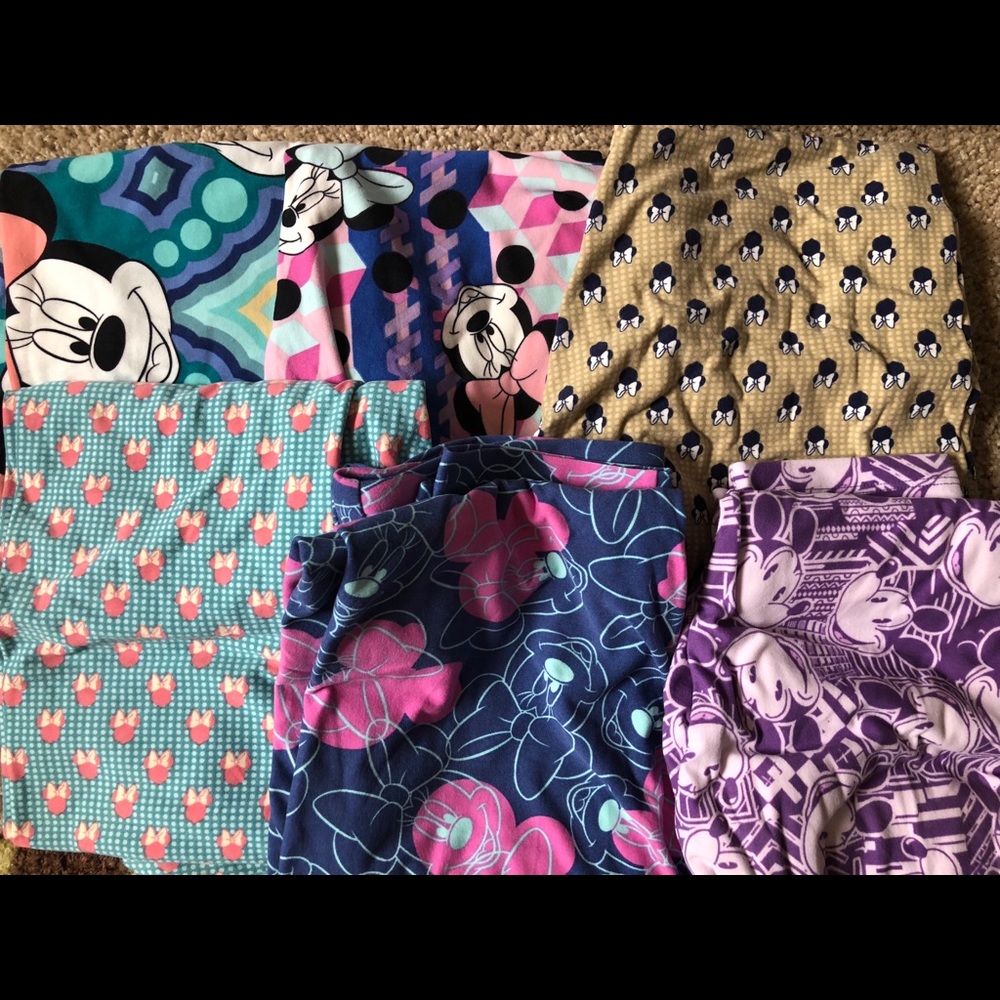 LuLaRoe Disney one size leggings- TOP ROW SOLD